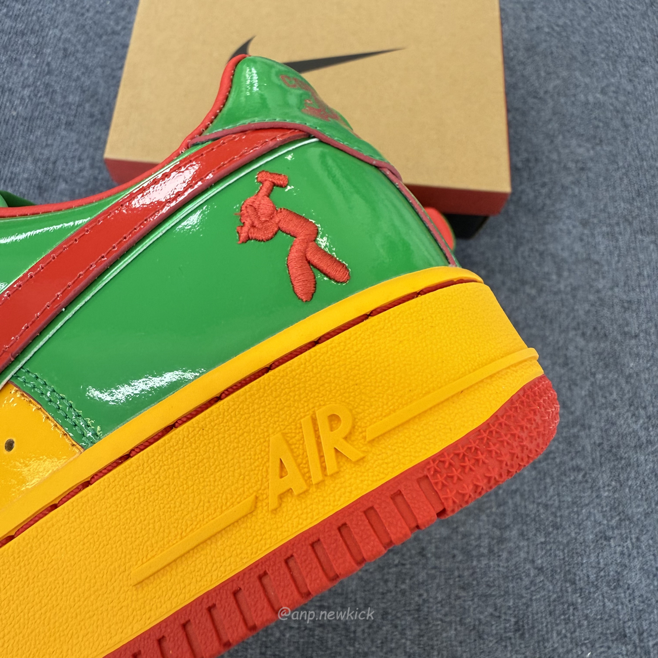 Nike Air Force 1 Low Lil Yachty Concrete Boys Lucky Green Ih4383 300 (27) - www.newkick.vip