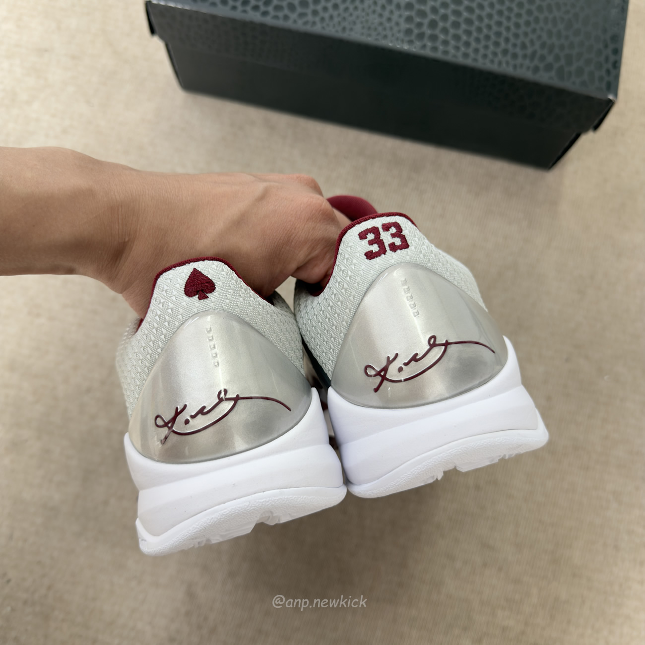 Nike Kobe 5 Protro Metallic Silver And Team Red Im0557 001 (7) - www.newkick.vip