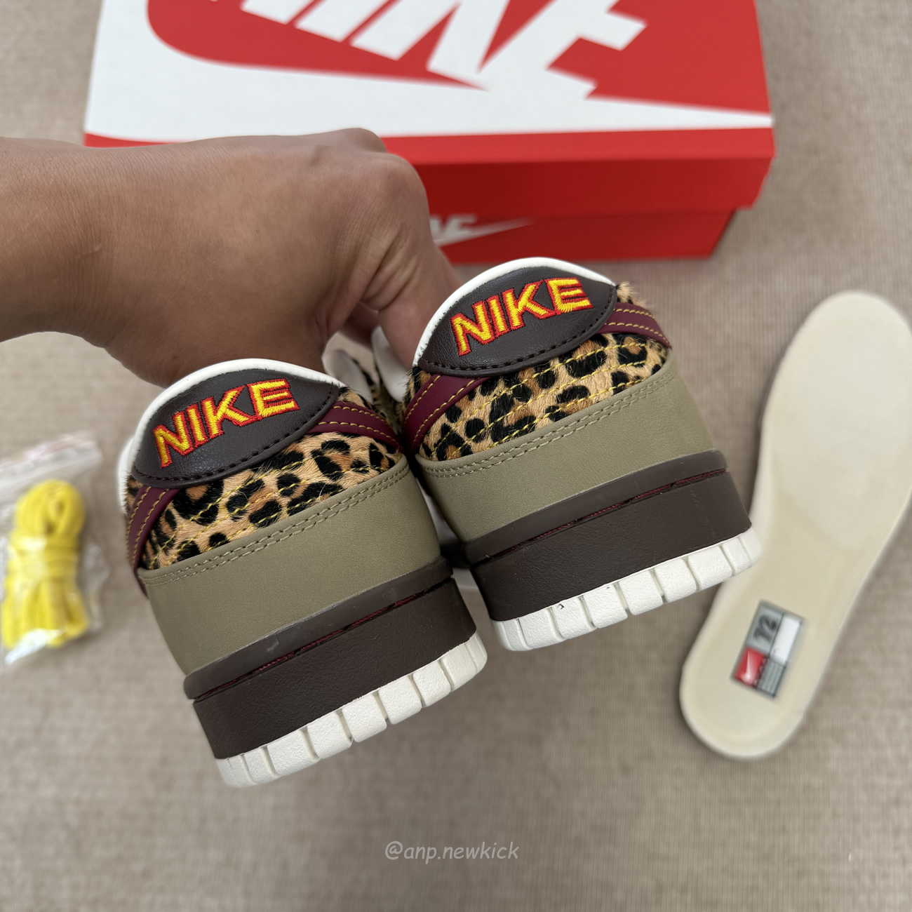 Nike Dunk Low Retro Khaki Team Red Pearl White Womens Im6687 262 (8) - www.newkick.vip