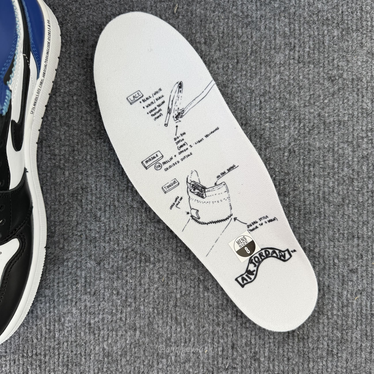 Air Jordan 1 High Og X Fragment X Union Io7847 001 (2) - www.newkick.vip