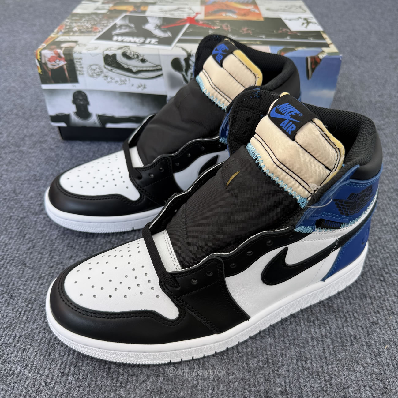 Air Jordan 1 High Og X Fragment X Union Io7847 001 (8) - www.newkick.vip