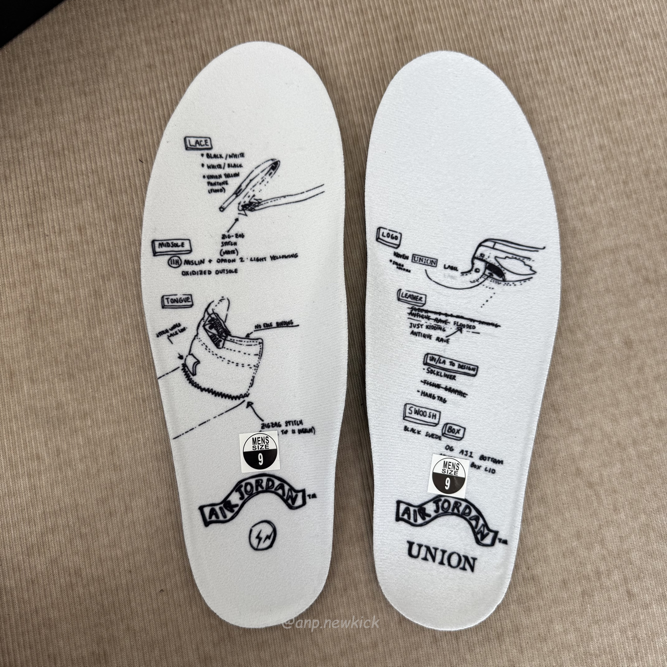 Air Jordan 1 Retro High Og Sp Fragment X Union La Varsity Red Sport Royal Io7847 002 (7) - www.newkick.vip