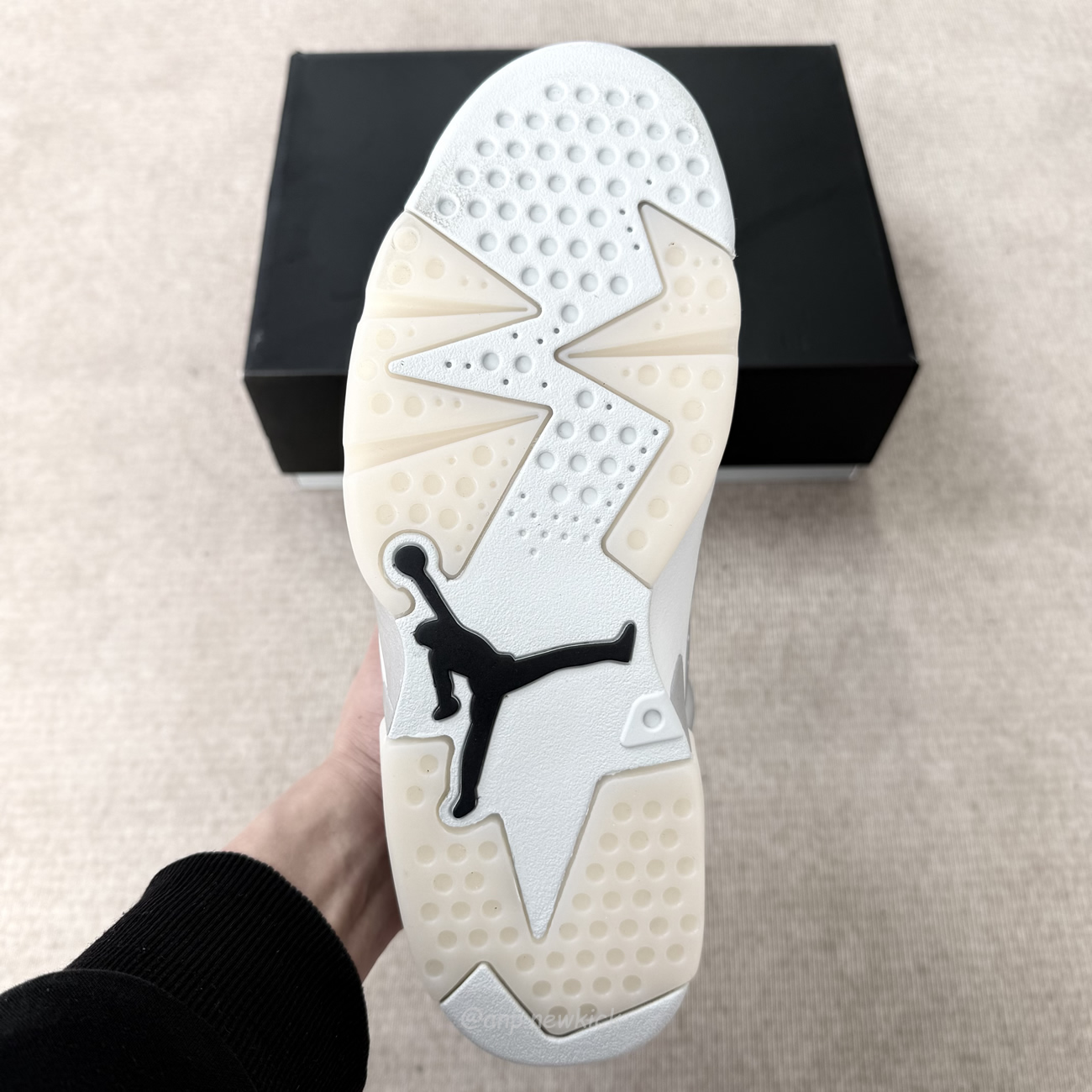 Air Jordan 6 Retro Psg Paris Saint Germain Silver Iq5135 001 (11) - www.newkick.vip