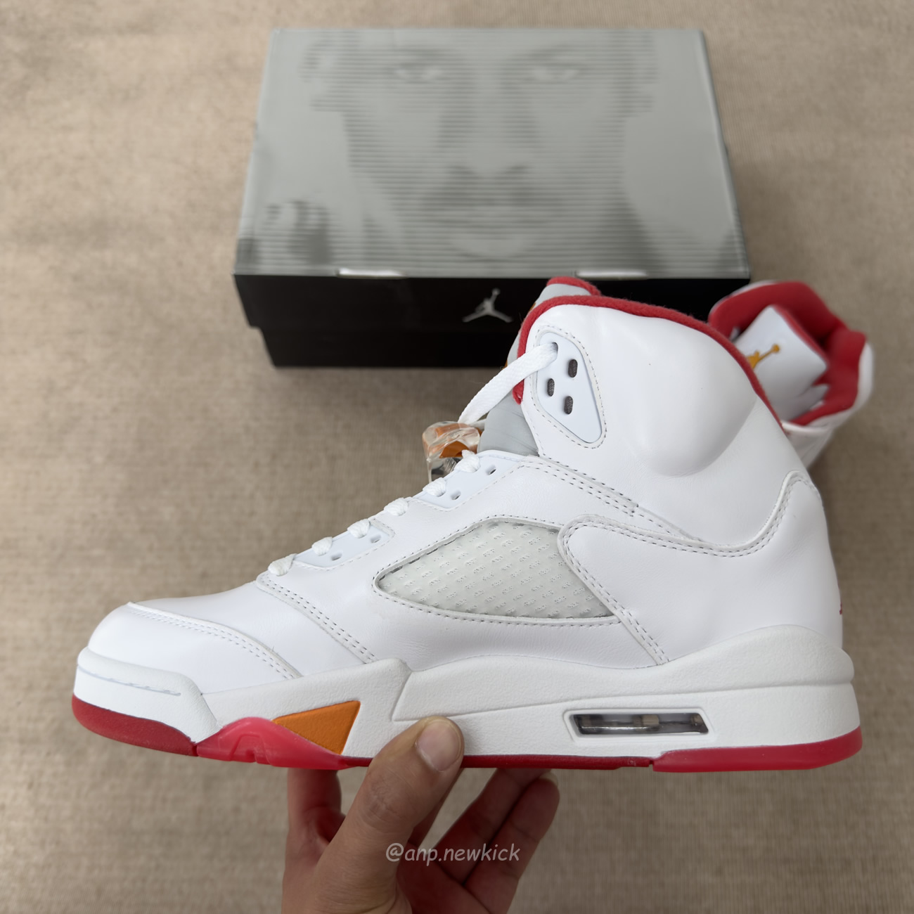 Air Jordan 5 Retro White Sunset Iv5678 102 (7) - www.newkick.vip