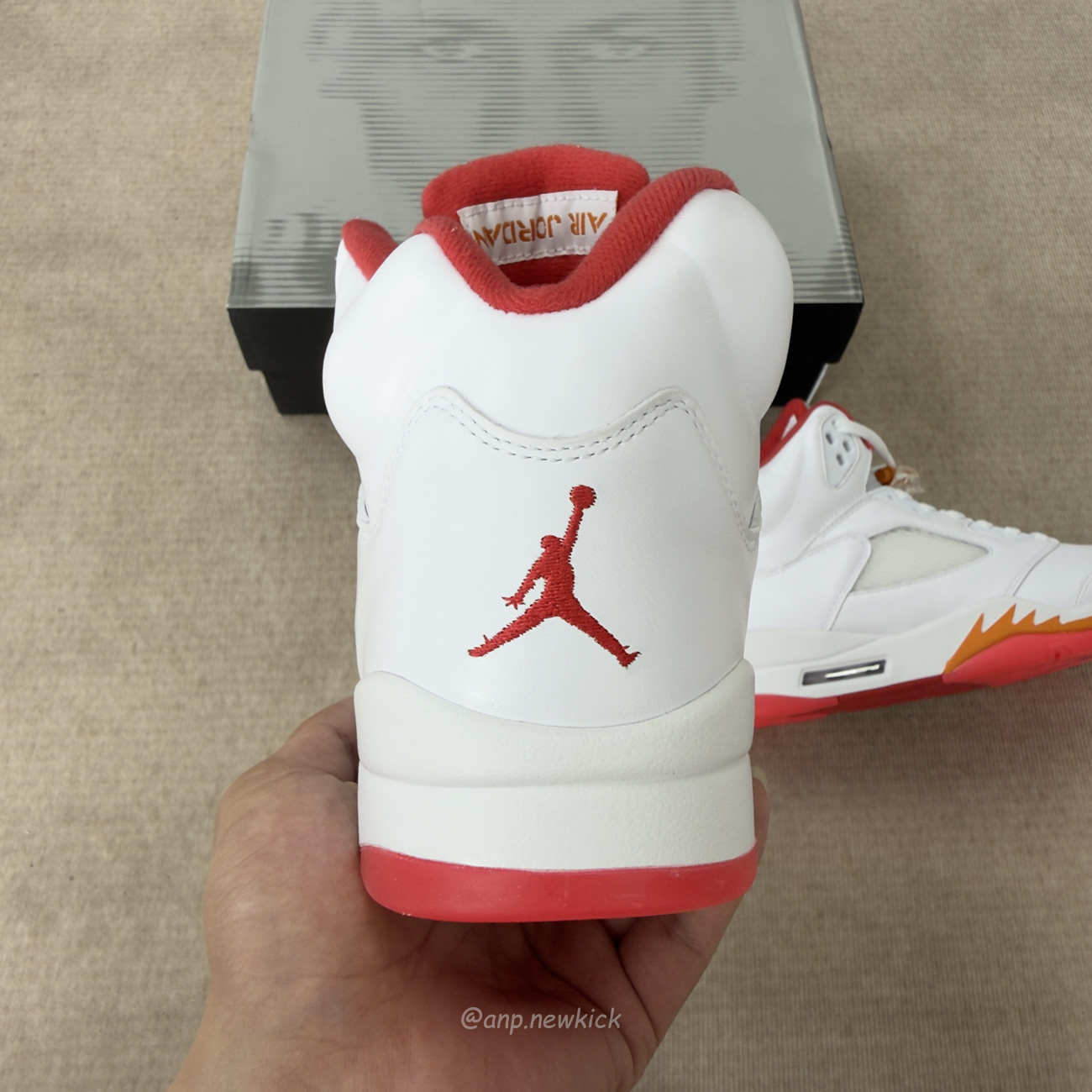 Air Jordan 5 Retro White Sunset Iv5678 102 (8) - www.newkick.vip