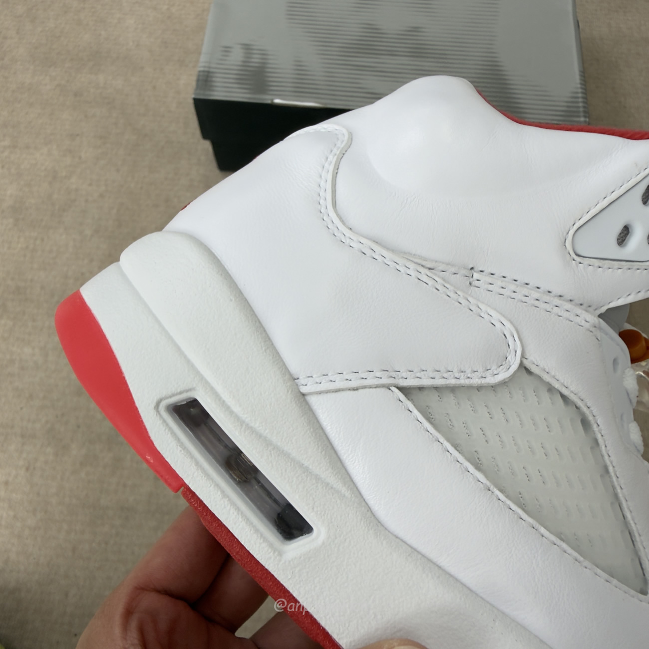 Air Jordan 5 Retro White Sunset Iv5678 102 (9) - www.newkick.vip
