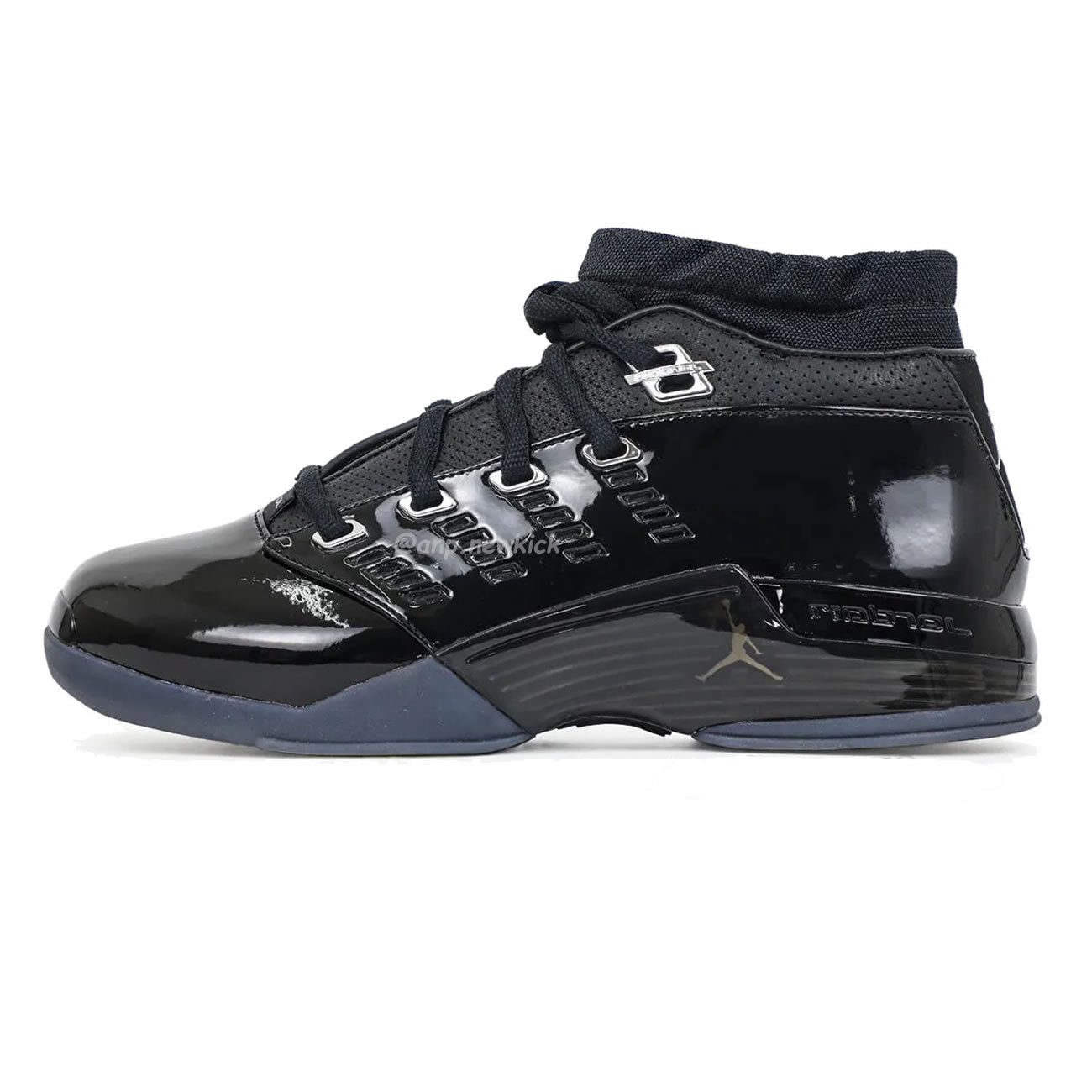 Air Jordan 17 Retro Low Sp Black Patent Iv7640 001 (1) - www.newkick.vip