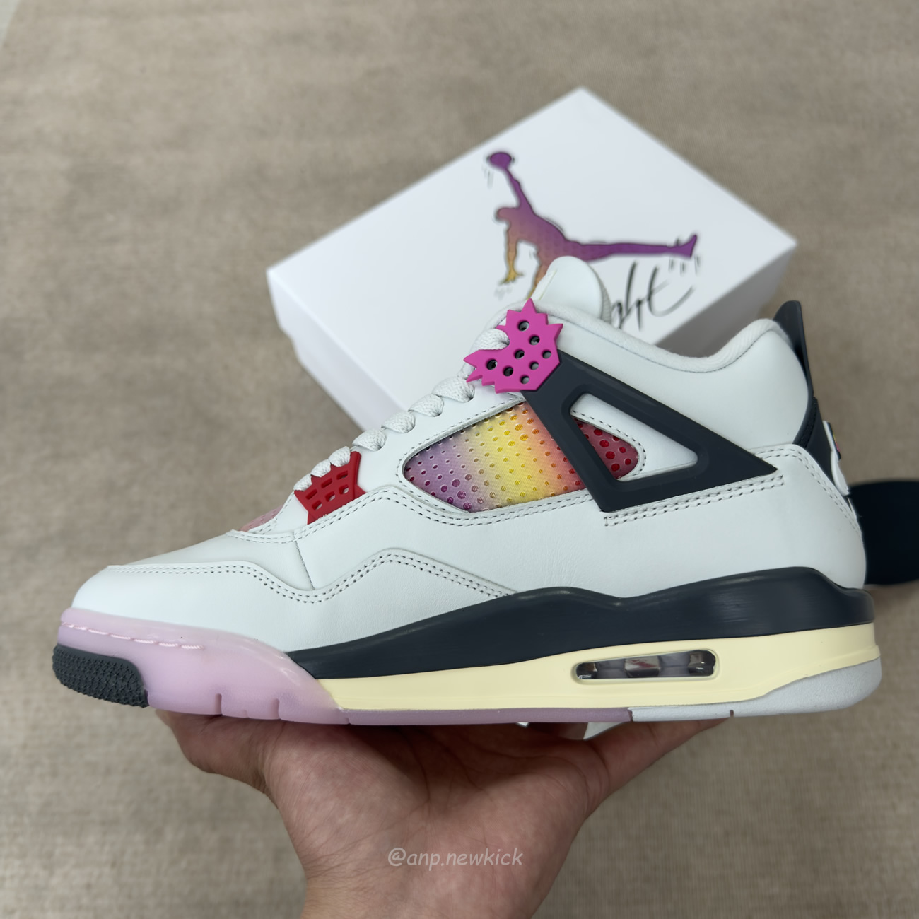 Air Jordan 4 Retro Comic Ja1135 100 (10) - www.newkick.vip