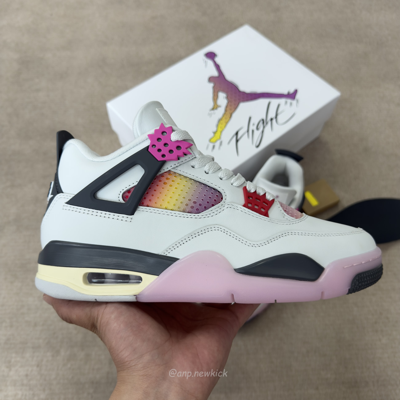 Air Jordan 4 Retro Comic Ja1135 100 (8) - www.newkick.vip