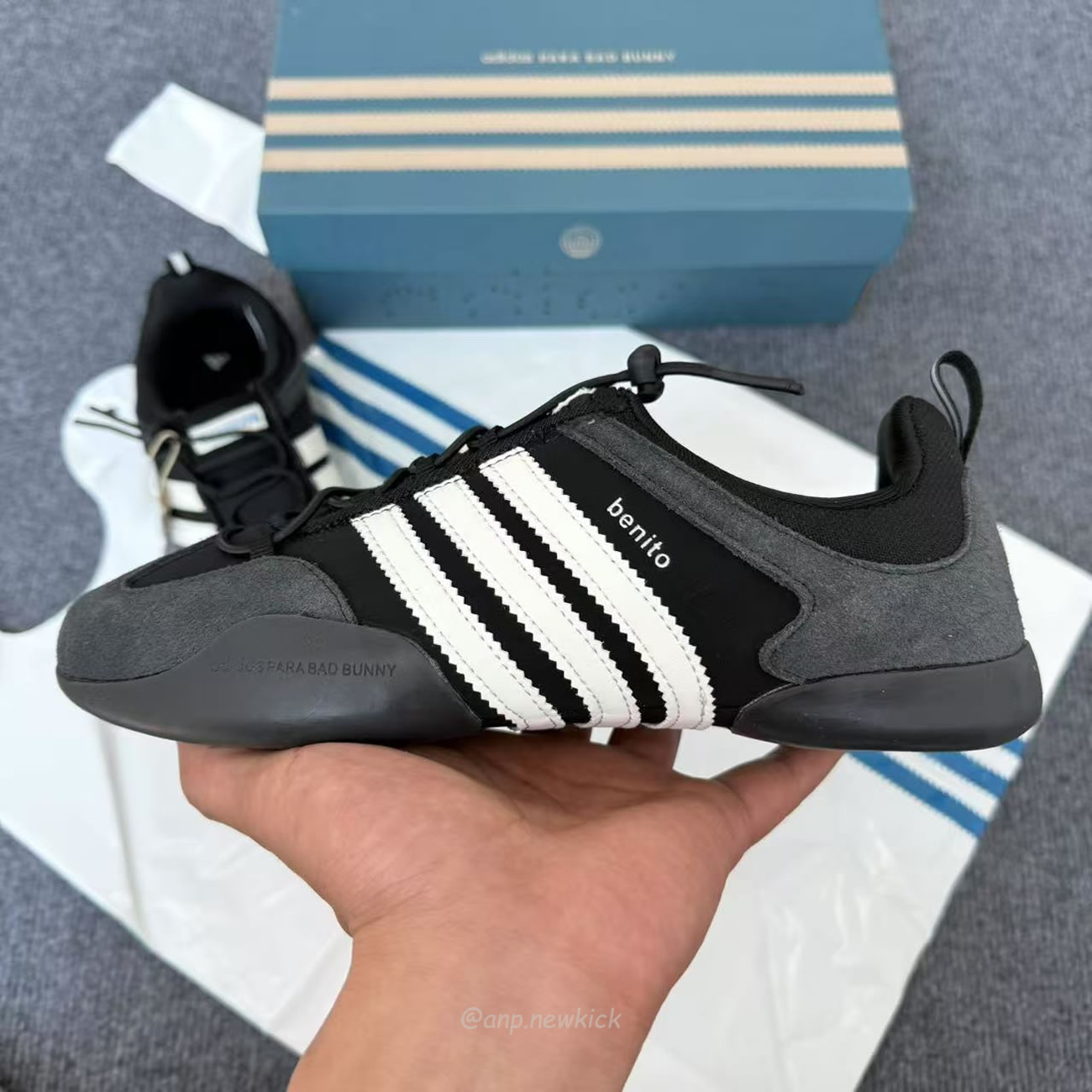 Adidas Ballerina Bad Bunny Black Chalk Jq9231 (4) - www.newkick.vip