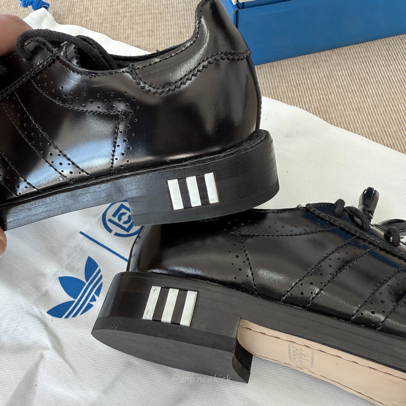 Adidas Dress Superstar Clot By Edison Chen Black Jr2814 (7) - www.newkick.vip