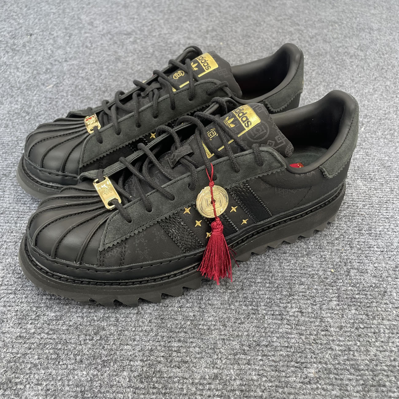 Adidas Superstar Clot By Edison Chen Chinese New Year Jr5114 (2) - www.newkick.vip