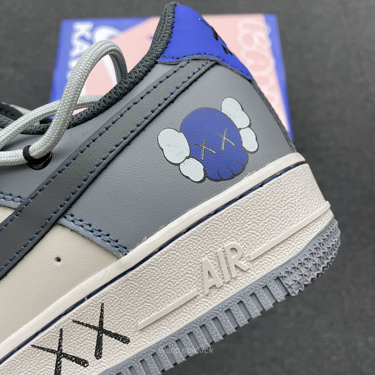 Nike Kaws X Air Force 1 Low Grey Royal Ks6869 333 (3) - www.newkick.vip