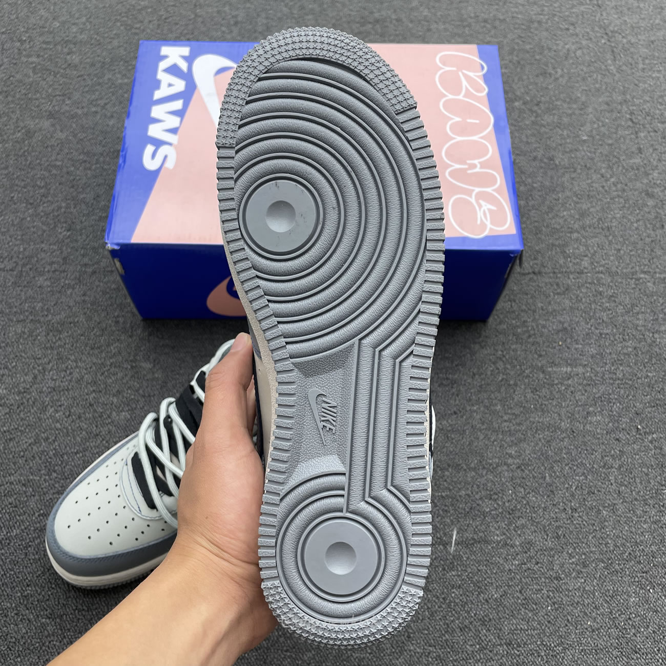 Nike Kaws X Air Force 1 Low Grey Royal Ks6869 333 (7) - www.newkick.vip