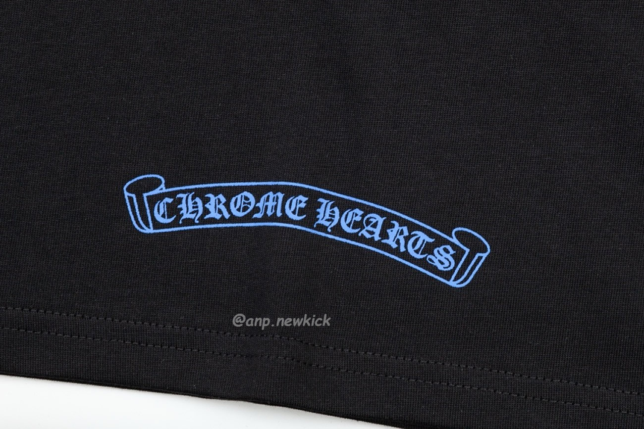 Chrome Hearts White Black Light Blue Dice T Shirt (12) - www.newkick.vip