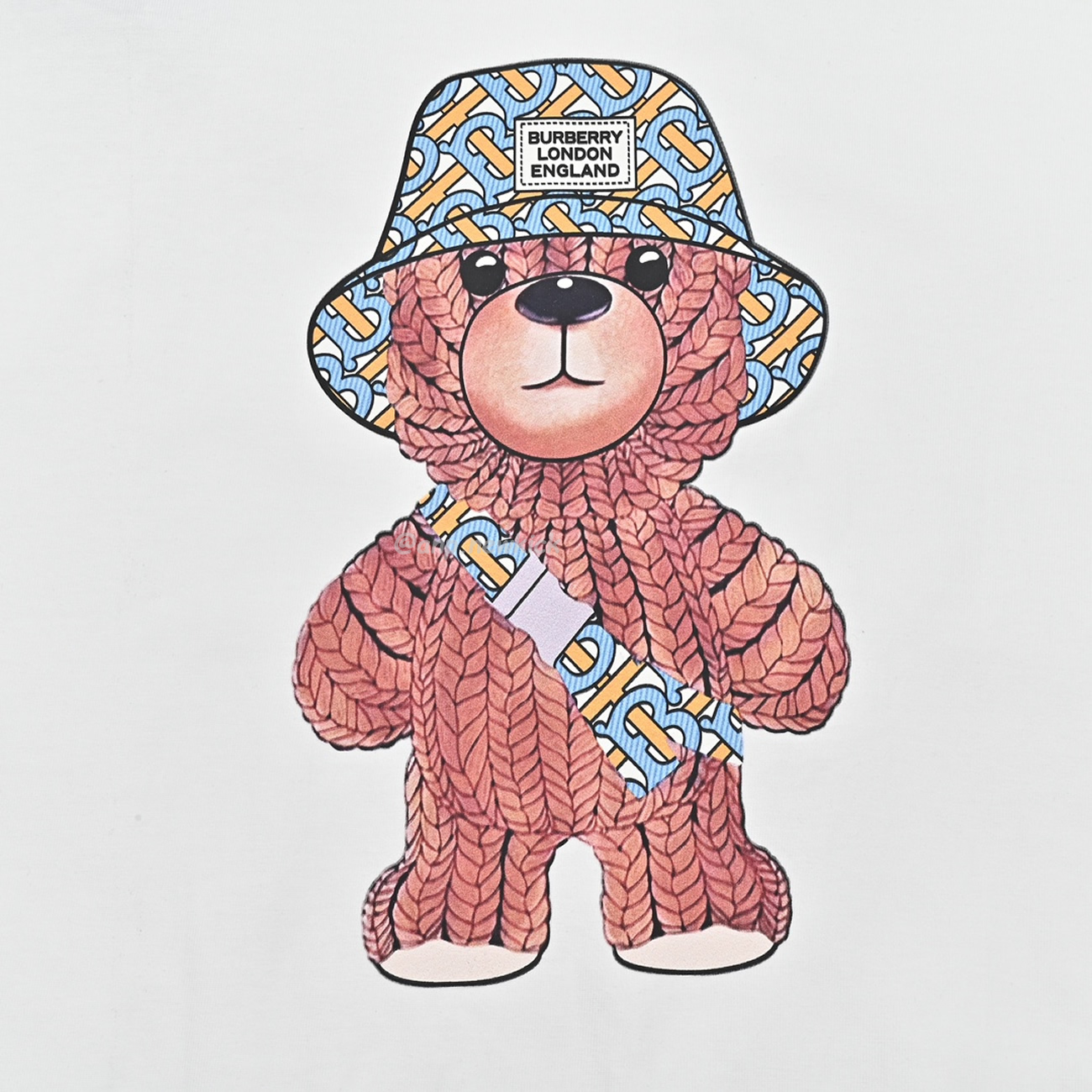 Burberry 23ss Little Bear Black White T Shirt (6) - www.newkick.vip
