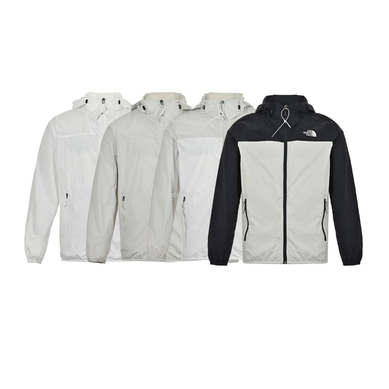 The North Face M Upf Wind Jacket Outdoor Sports Thin Hooded Breathable Windproof And Sun Proof Clothing (1) - www.newkick.vip