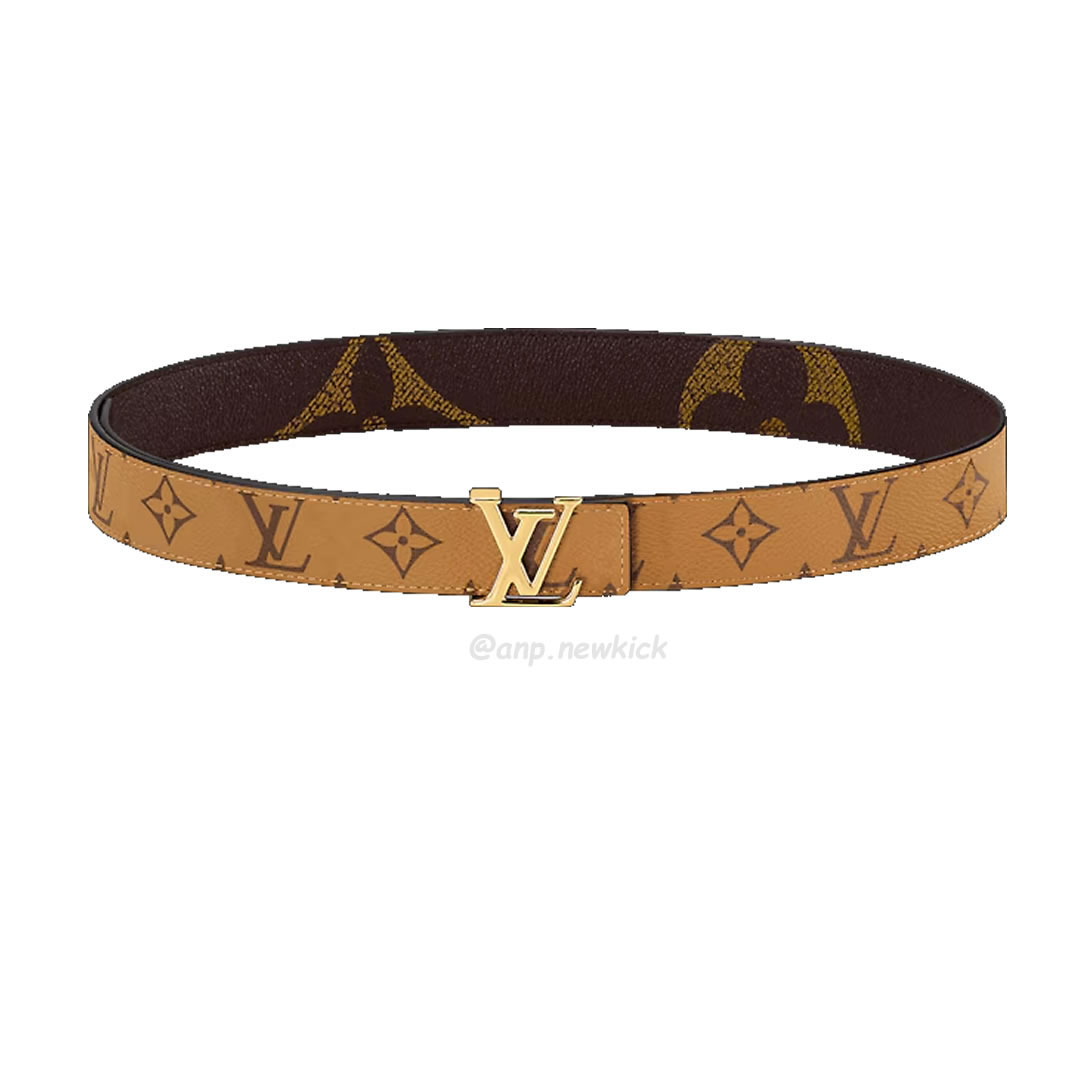 Louis Vuitton Reversible Belt Lv Iconic Monogram Giant Reverse 30 Mm Brown M0149u (5) - www.newkick.vip
