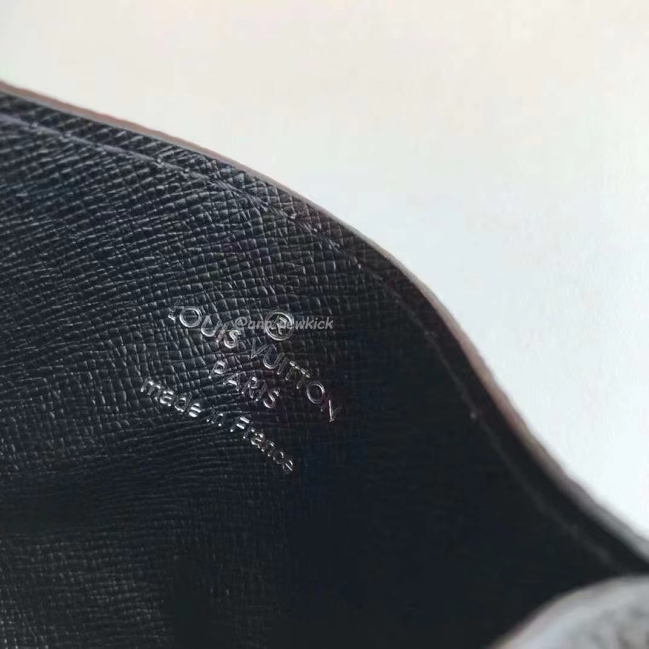 Louis Vuitton Card Holder Porte Cartes Double Monogram Eclipse Blackgrey M62170 (8) - www.newkick.vip