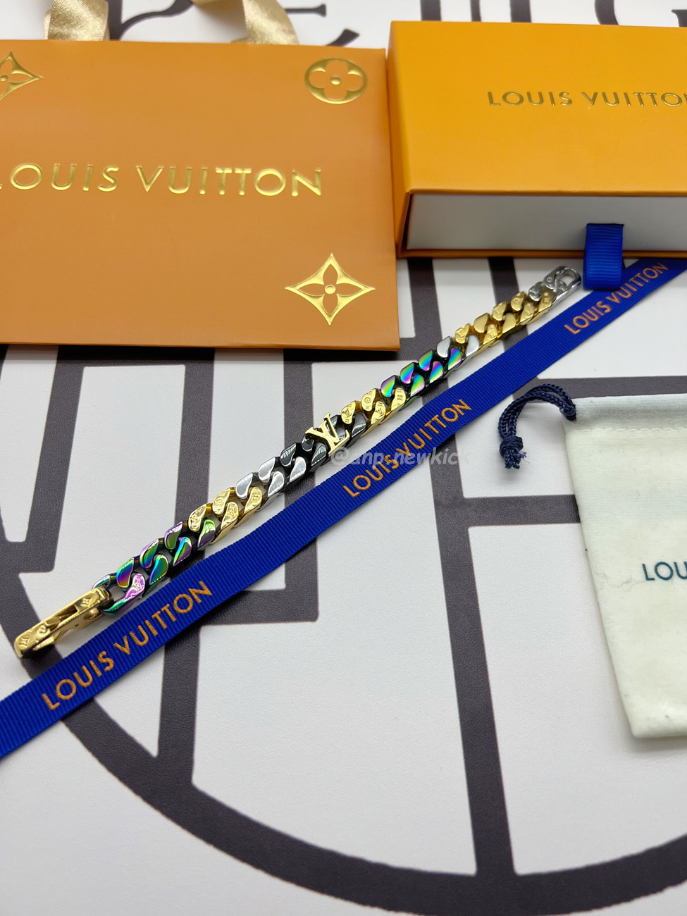 Louis Vuitton Chain Monogram Colors Black Gold Multicolor (1) - www.newkick.vip Louis Vuitton Chain Monogram Colors Black Gold Multicolor (1) - www.newkick.vip