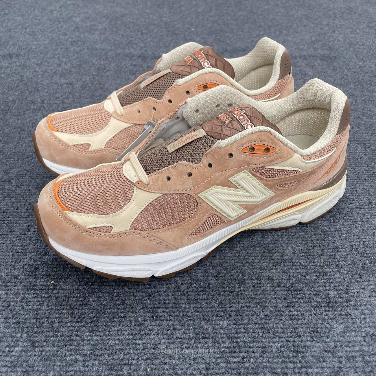 New Balance 990v3 Miusa Size Exclusive Orange Cream M990sz3 (5) - www.newkick.vip