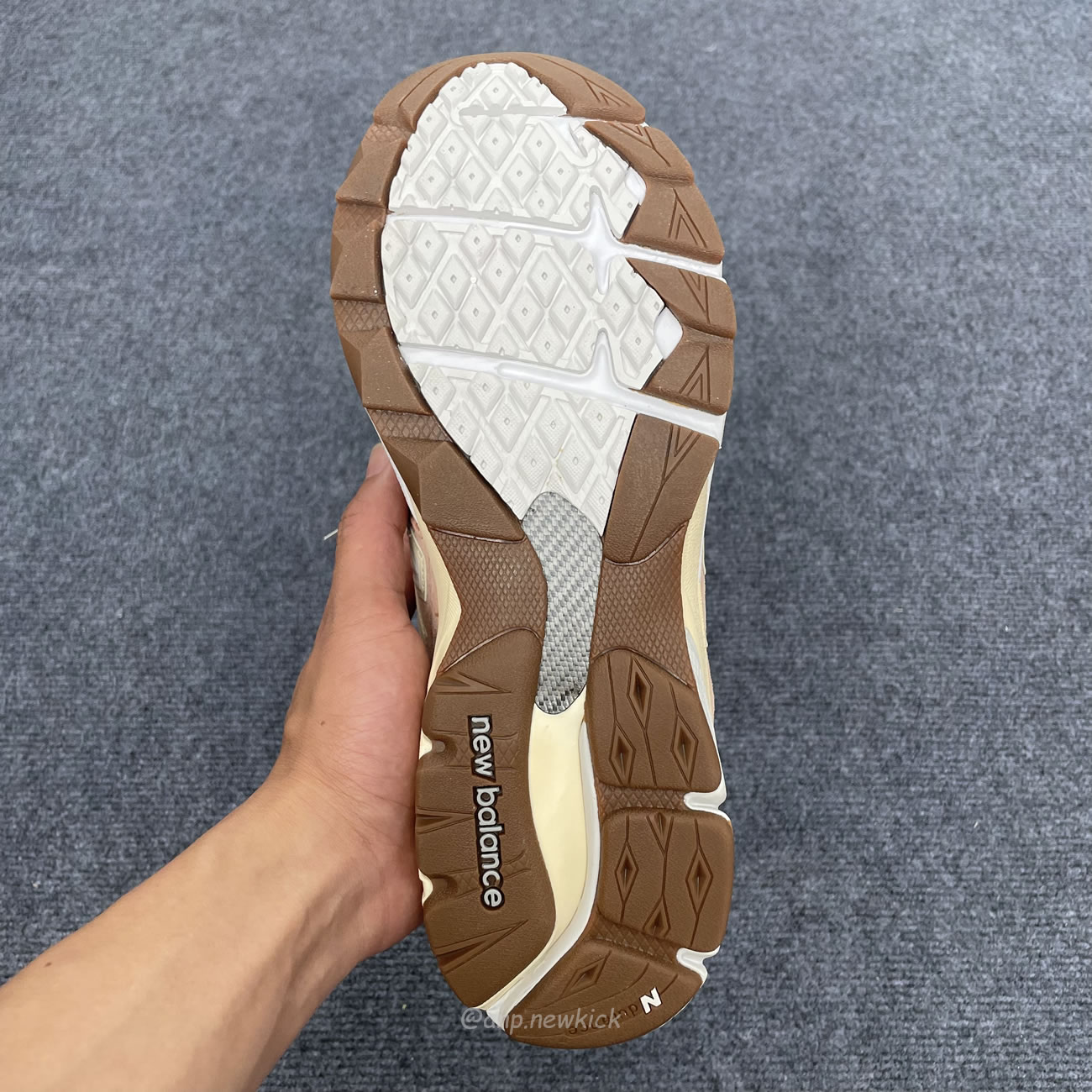 New Balance 990v3 Miusa Size Exclusive Orange Cream M990sz3 (6) - www.newkick.vip