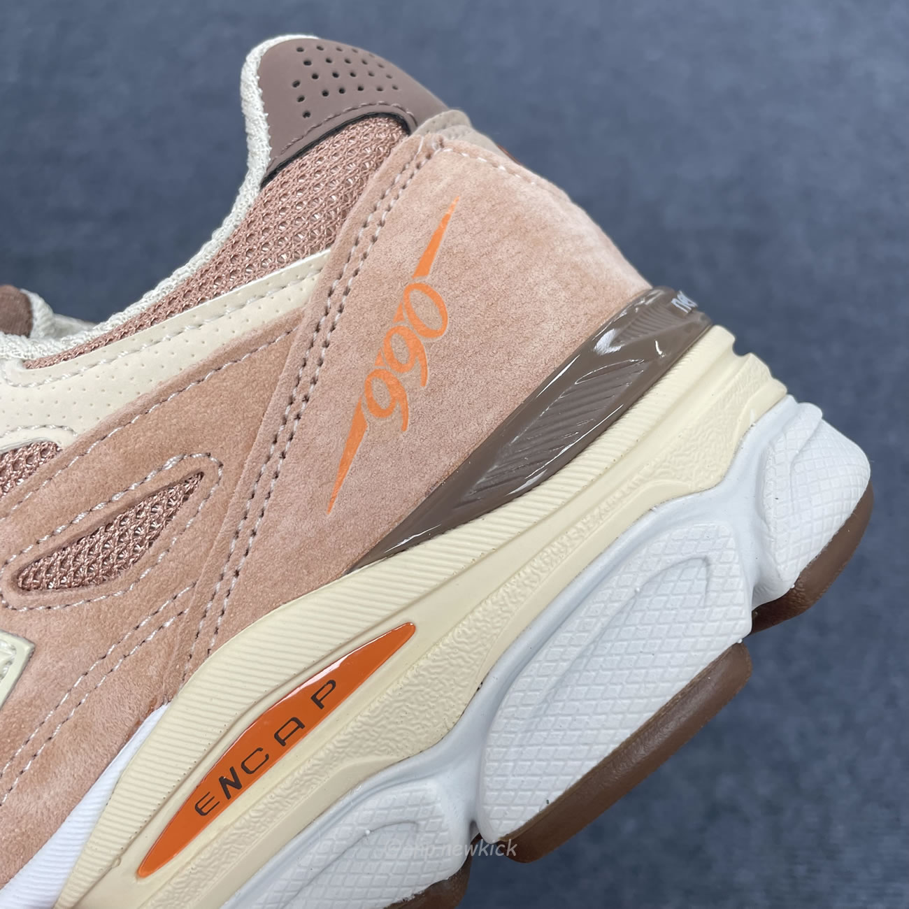 New Balance 990v3 Miusa Size Exclusive Orange Cream M990sz3 (7) - www.newkick.vip