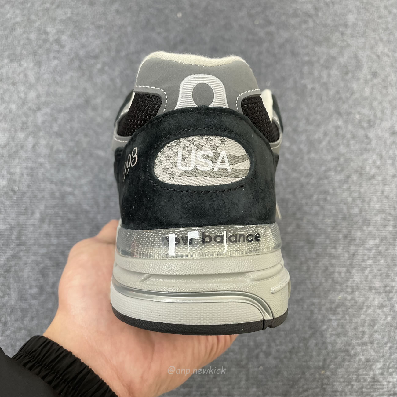 New Balance 993 Miusa Black Mr993bk (7) - www.newkick.vip
