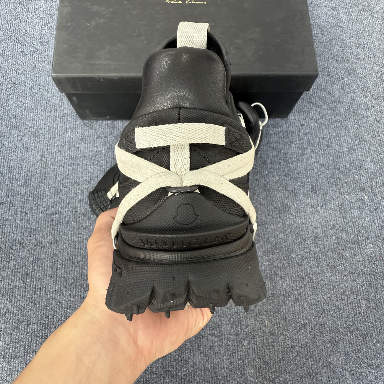 Rick Owens X Moncler Trailgrip Megalace Black Mu02d4m10m4321 999 (2) - www.newkick.vip