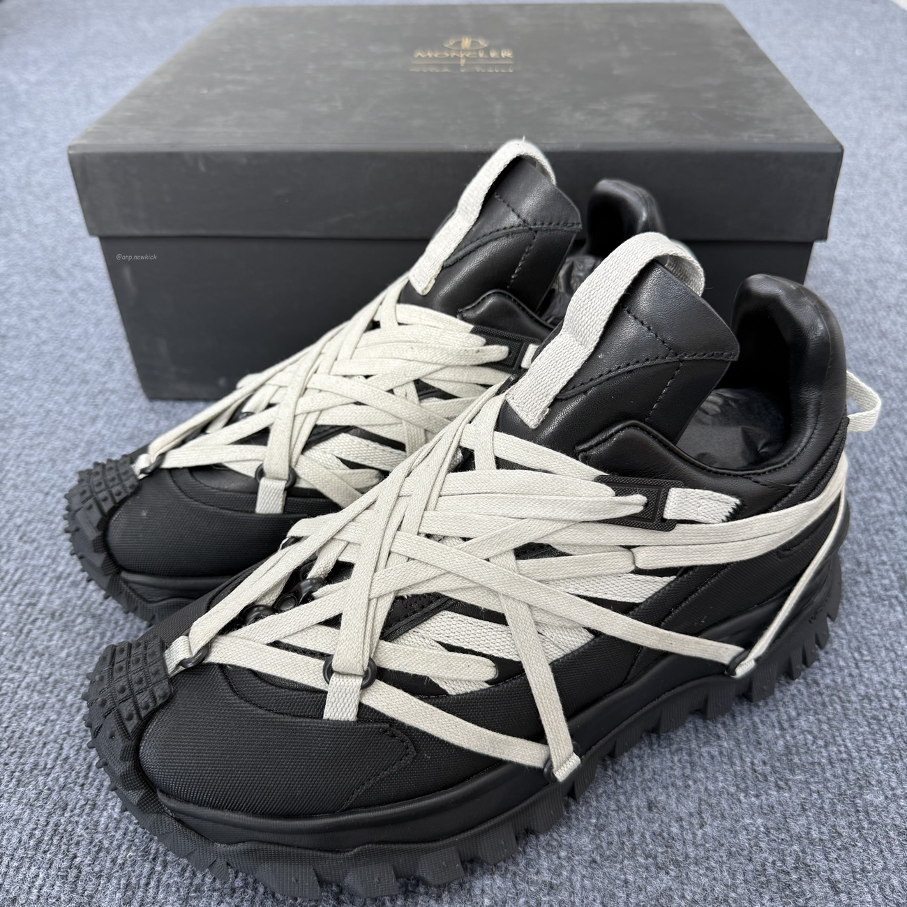 Rick Owens X Moncler Trailgrip Megalace Black Mu02d4m10m4321 999 (4) - www.newkick.vip