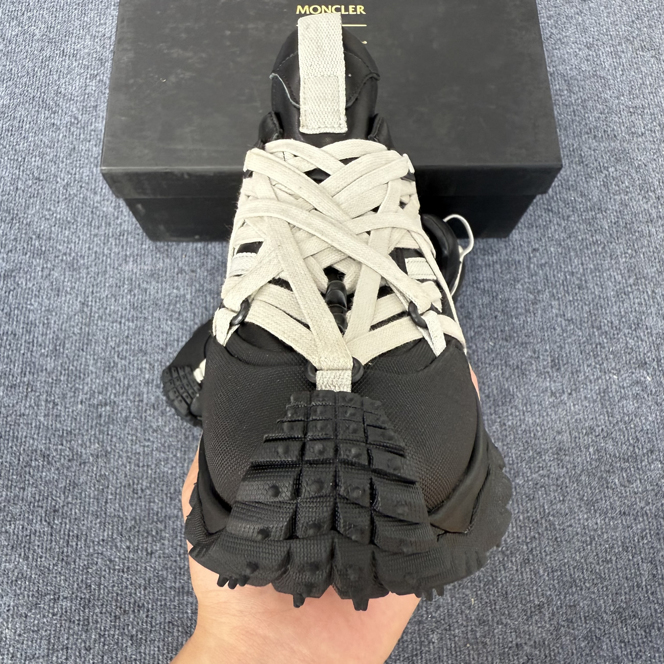 Rick Owens X Moncler Trailgrip Megalace Black Mu02d4m10m4321 999 (9) - www.newkick.vip