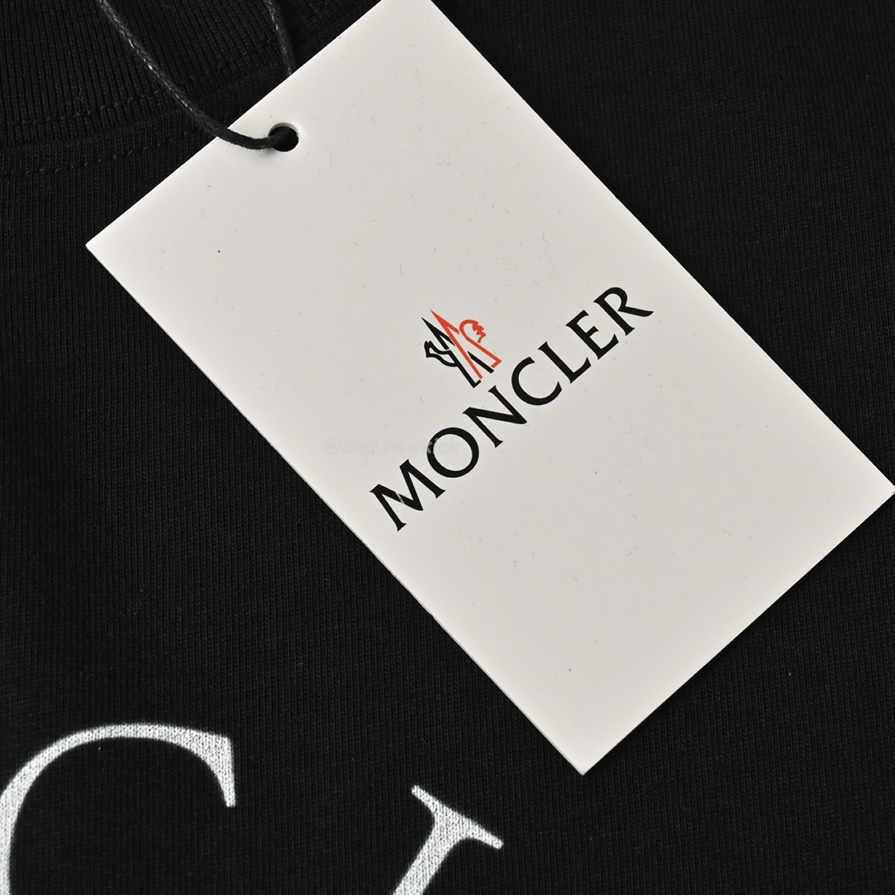 Moncler 24ss Mc Large Logo Short Sleeved T Shirt (7) - www.newkick.vip