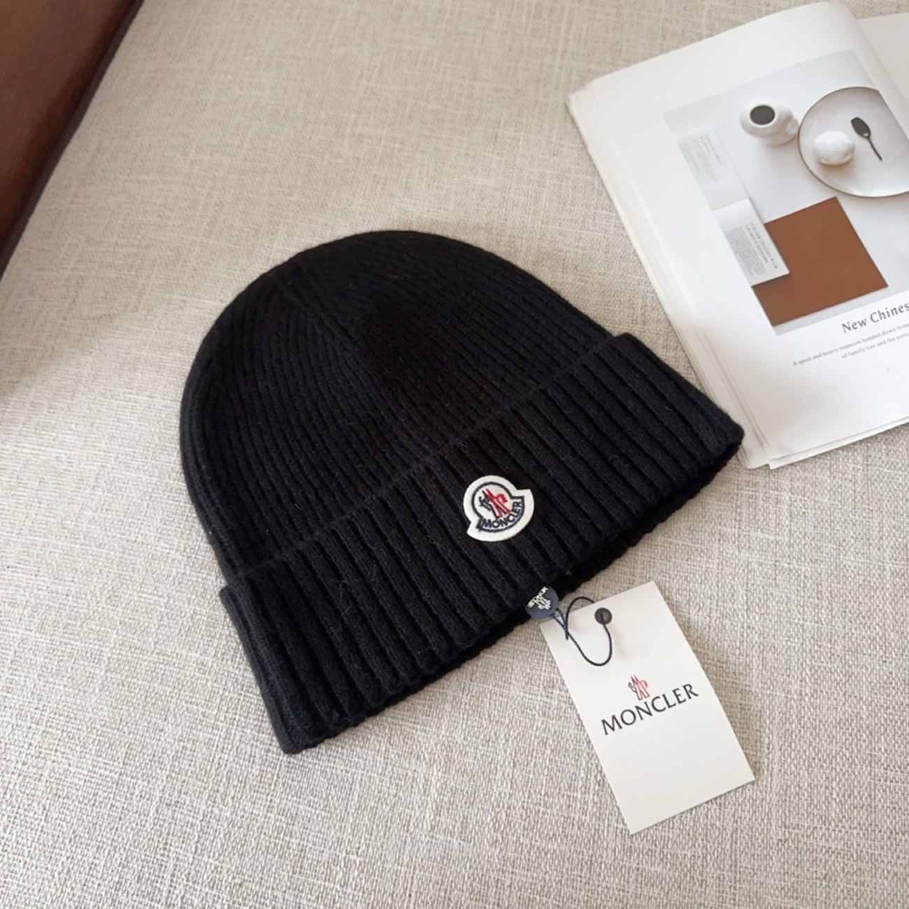 Moncler Logo Patch Beanie Black (7) - www.newkick.vip Moncler Logo Patch Beanie Black (7) - www.newkick.vip