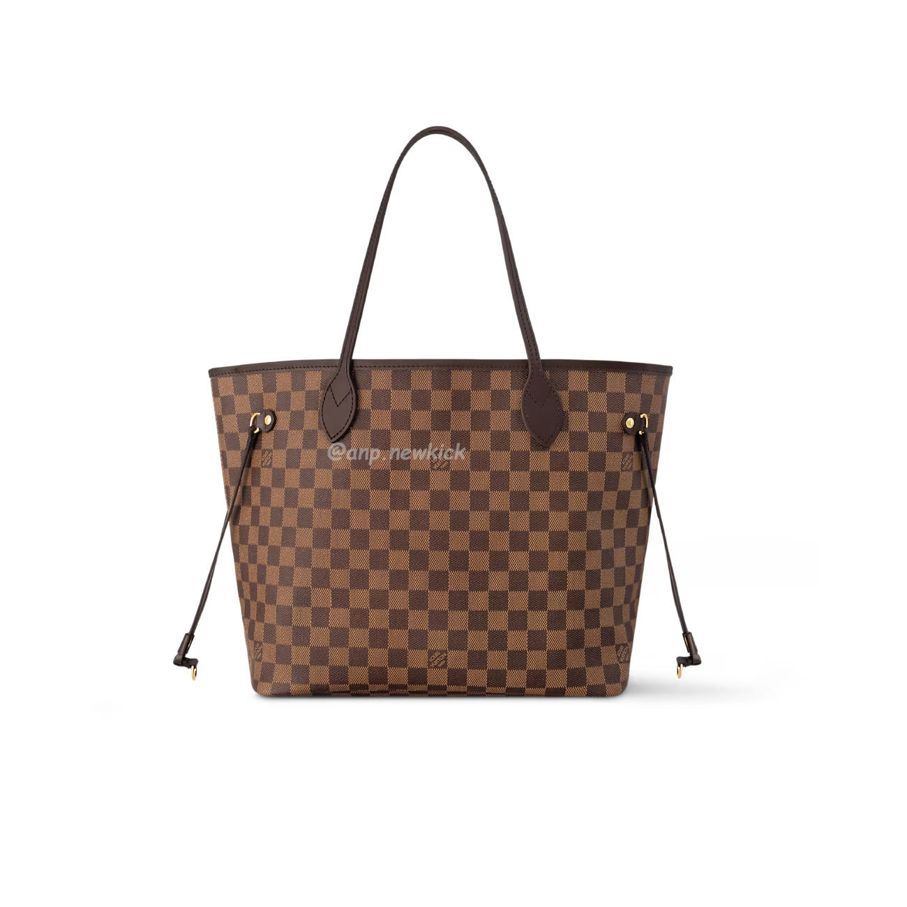 Louis Vuitton Neverfull Mm Damier Ebene Canvas With Cherry Lining N40599 (1) - www.newkick.vip