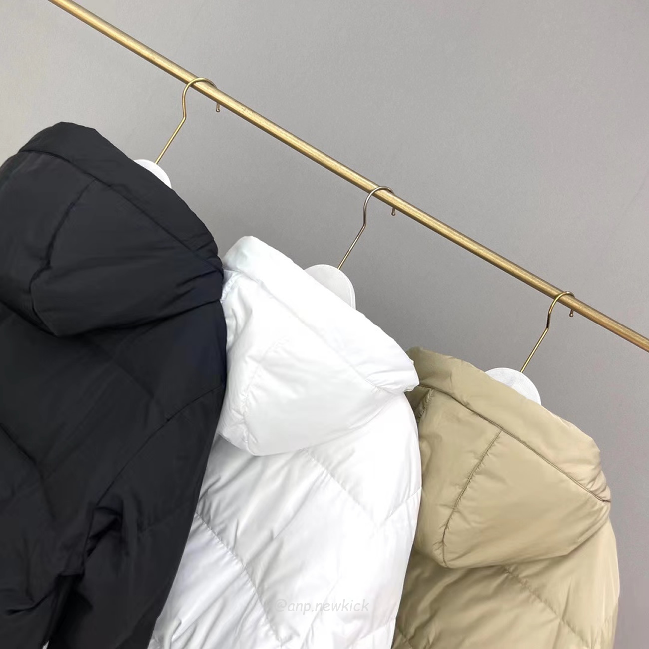 New Balance Nb Thickened Warm Down Jacket White Beige Black (9) - www.newkick.vip