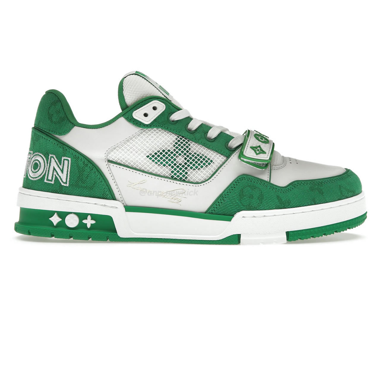 Monogram Denim Green 1 - www.newkick.vip Monogram Denim Green 1 - www.newkick.vip