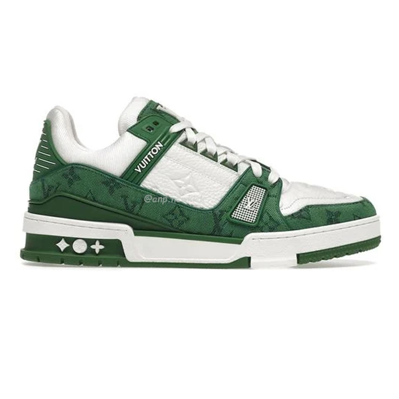 Monogram Denim Green - www.newkick.vip Monogram Denim Green - www.newkick.vip