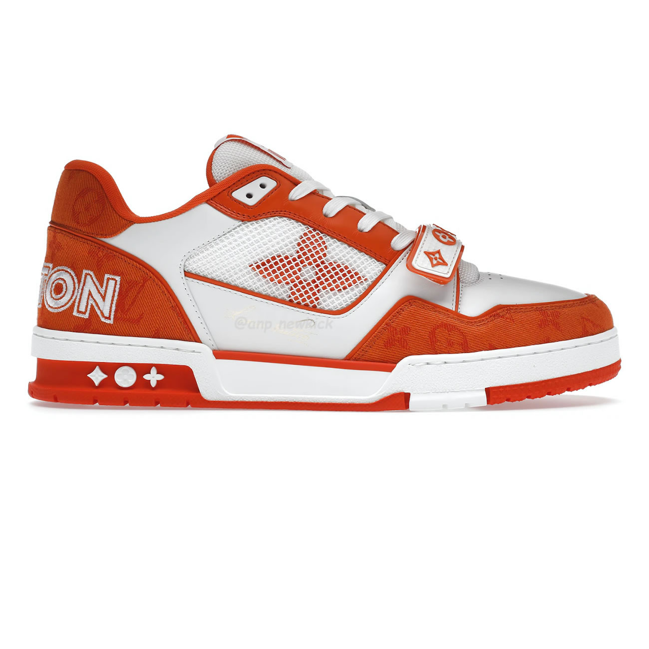 Monogram Denim Orange - www.newkick.vip Monogram Denim Orange - www.newkick.vip