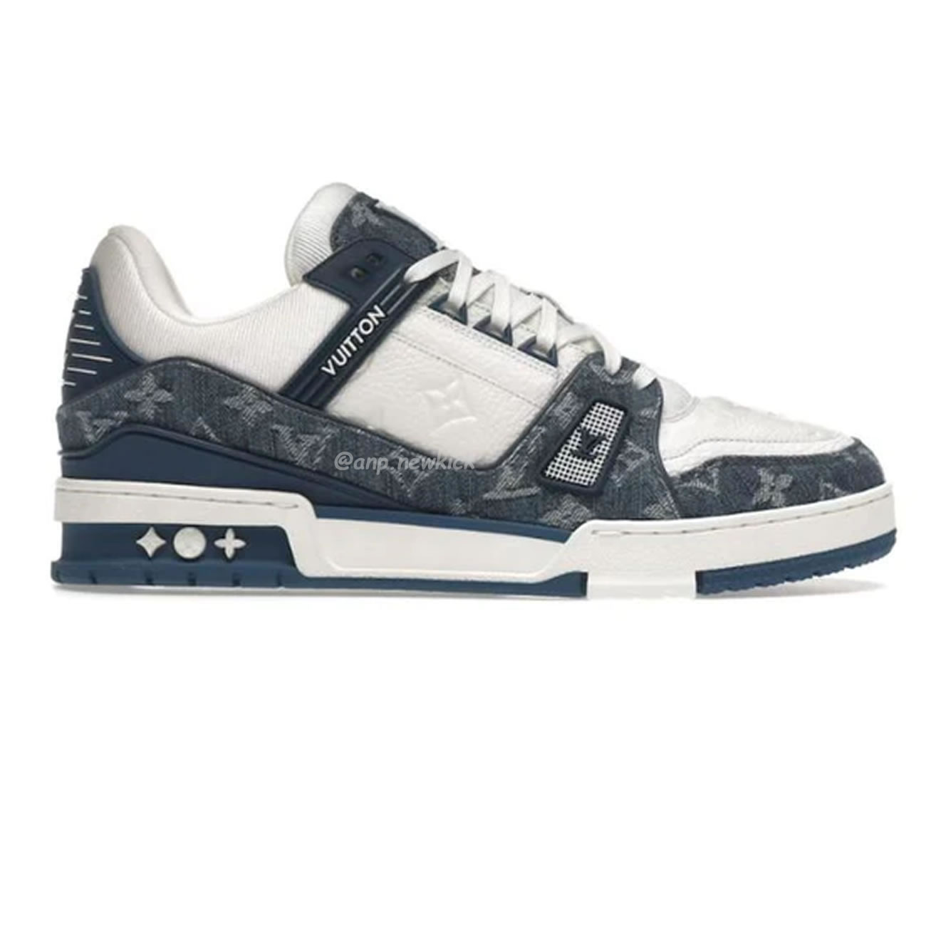 Monogram Denim White Blue(2) - www.newkick.vip Monogram Denim White Blue(2) - www.newkick.vip
