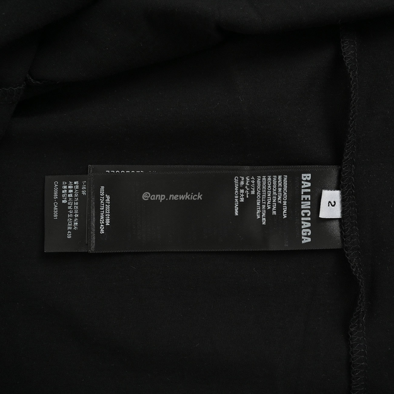 Balenciaga Black Soccer Long Sleeve Jersey T Shirt (12) - www.newkick.vip Balenciaga Black Soccer Long Sleeve Jersey T Shirt (12) - www.newkick.vip