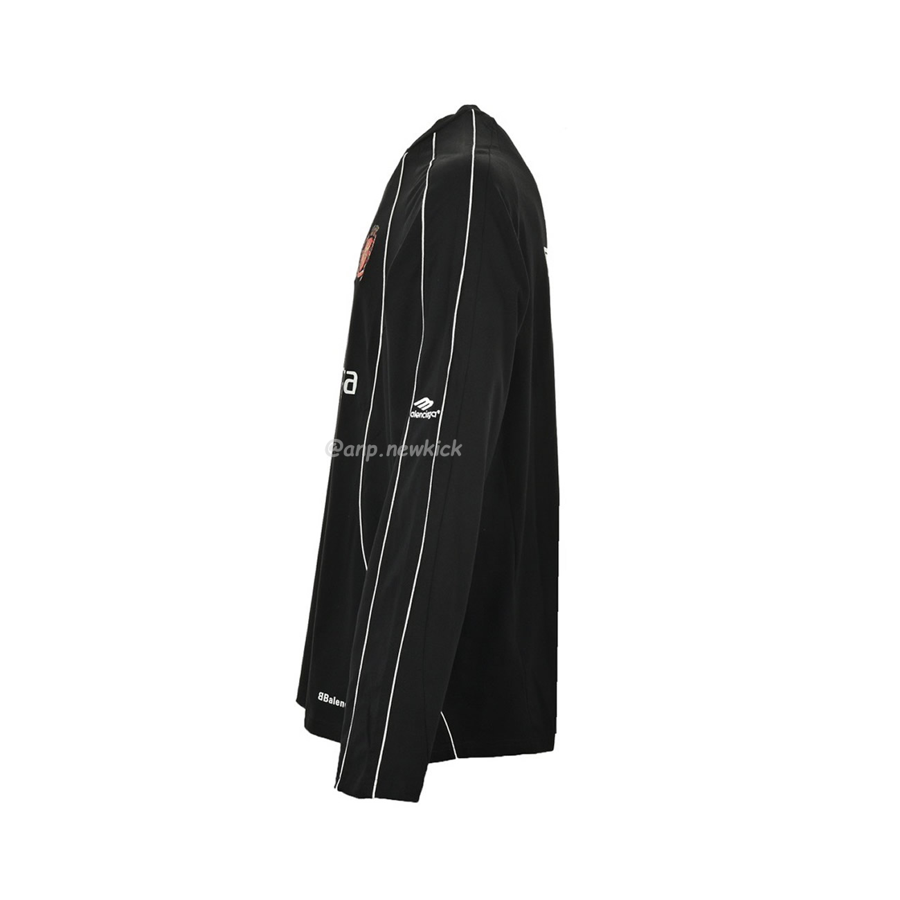 Balenciaga Black Soccer Long Sleeve Jersey T Shirt (8) - www.newkick.vip Balenciaga Black Soccer Long Sleeve Jersey T Shirt (8) - www.newkick.vip