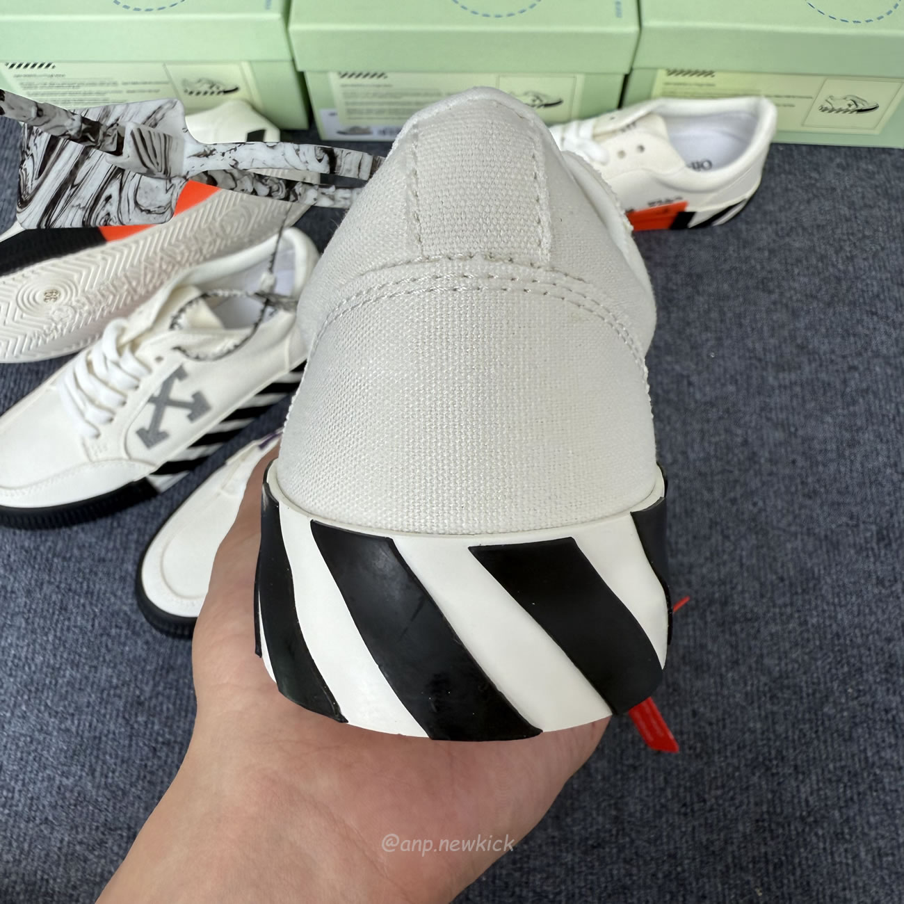 Off White Vulc Low Navy Arrow White Purple Grey Omia085f21fab0010146 (8) - www.newkick.vip