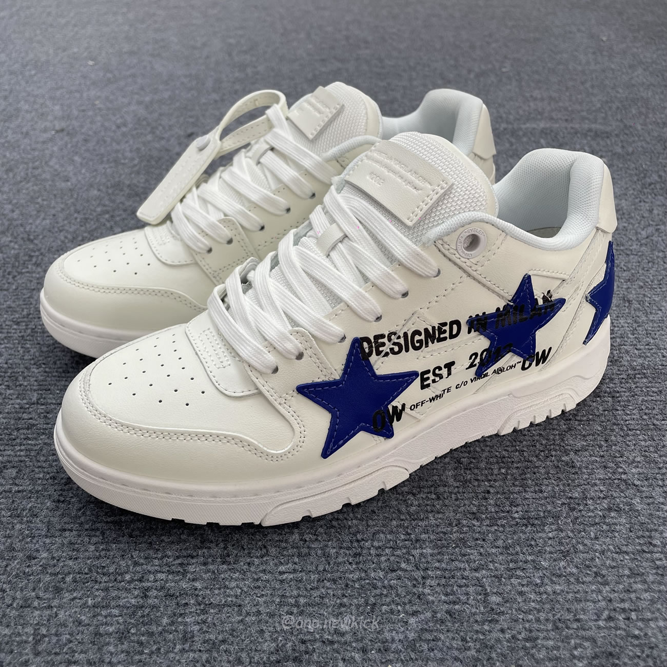 Off White Out Of Office Ooo Low Tops Animation Omia189s25lea00d0145 (2) - www.newkick.vip