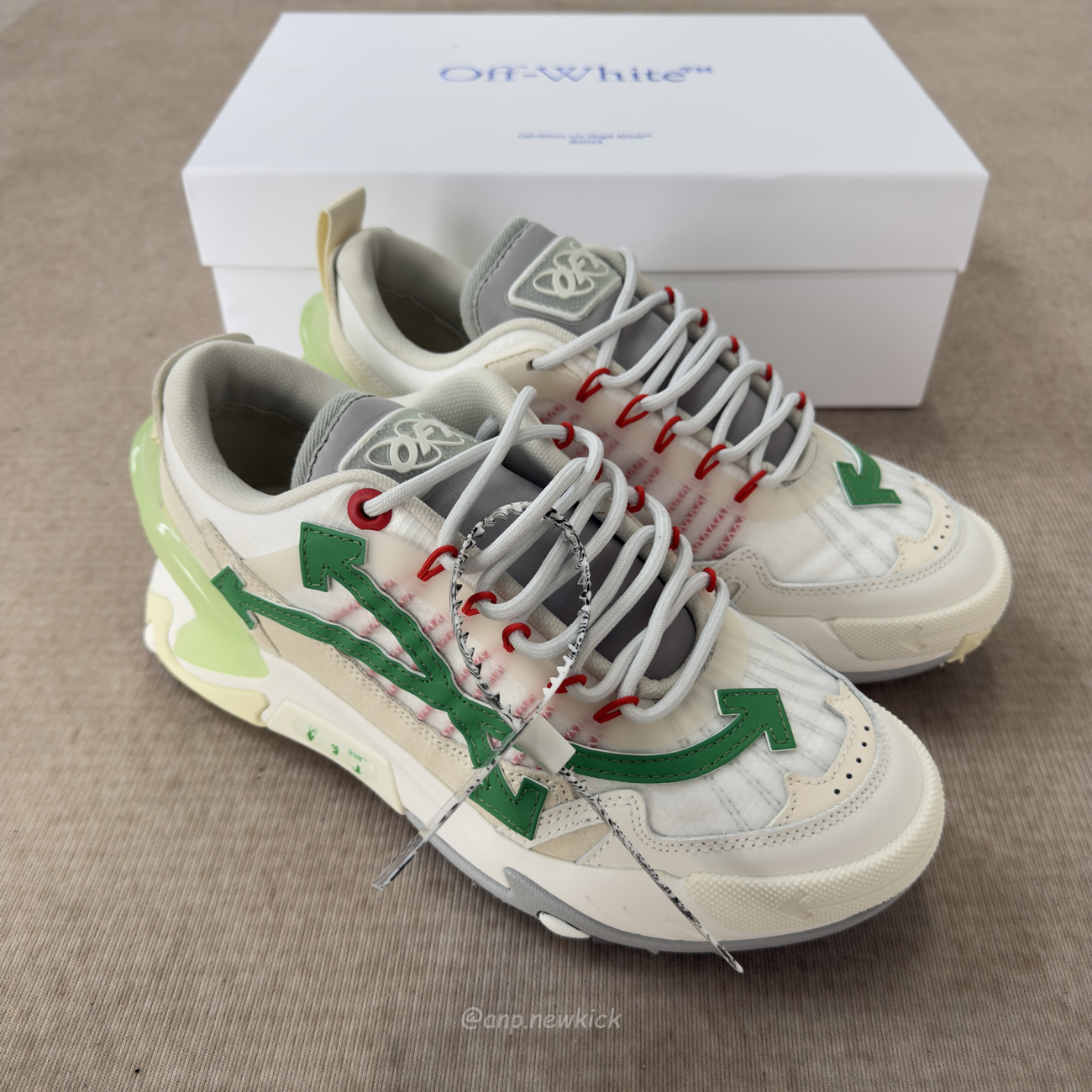 Off White Odsy 2000 Green Arrow Omia190r21fab0010155 (8) - www.newkick.vip