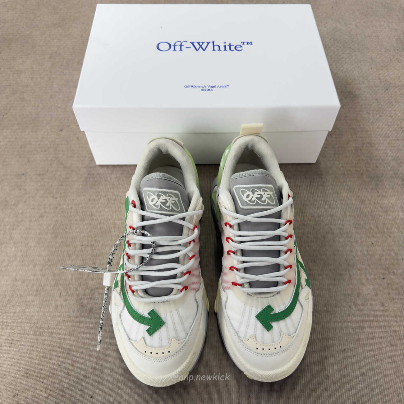 Off White Odsy 2000 Green Arrow Omia190r21fab0010155 (9) - www.newkick.vip