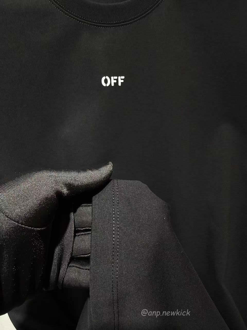 Off White Script Arrow Embroidered Black T Shirt (5) - www.newkick.vip Off White Script Arrow Embroidered Black T Shirt (5) - www.newkick.vip