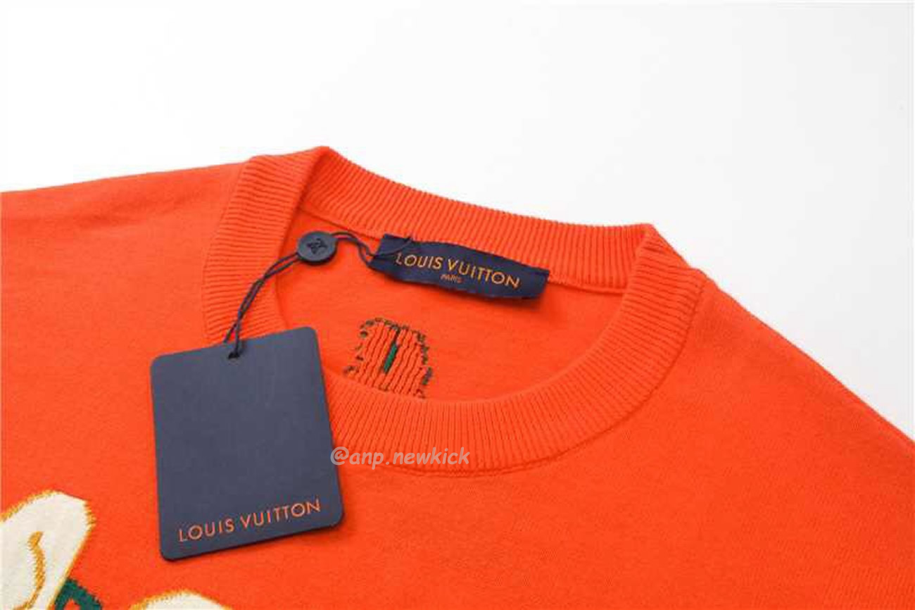 Louis Vuitton Short Sleeved Cotton Crewneck Orange Fw24 (12) - www.newkick.vip Louis Vuitton Short Sleeved Cotton Crewneck Orange Fw24 (12) - www.newkick.vip