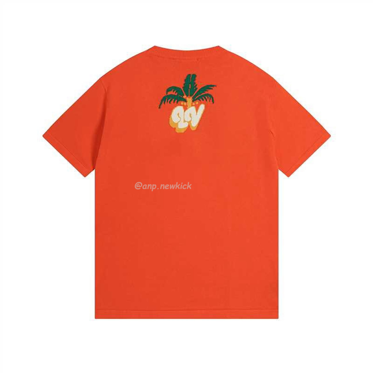Louis Vuitton Short Sleeved Cotton Crewneck Orange Fw24 (3) - www.newkick.vip Louis Vuitton Short Sleeved Cotton Crewneck Orange Fw24 (3) - www.newkick.vip