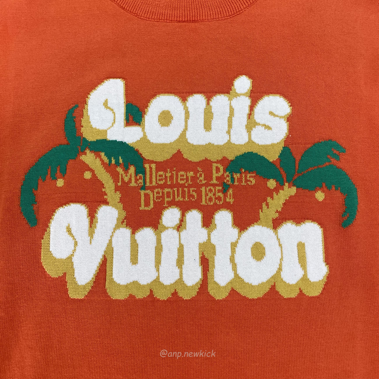 Louis Vuitton Short Sleeved Cotton Crewneck Orange Fw24 (7) - www.newkick.vip Louis Vuitton Short Sleeved Cotton Crewneck Orange Fw24 (7) - www.newkick.vip