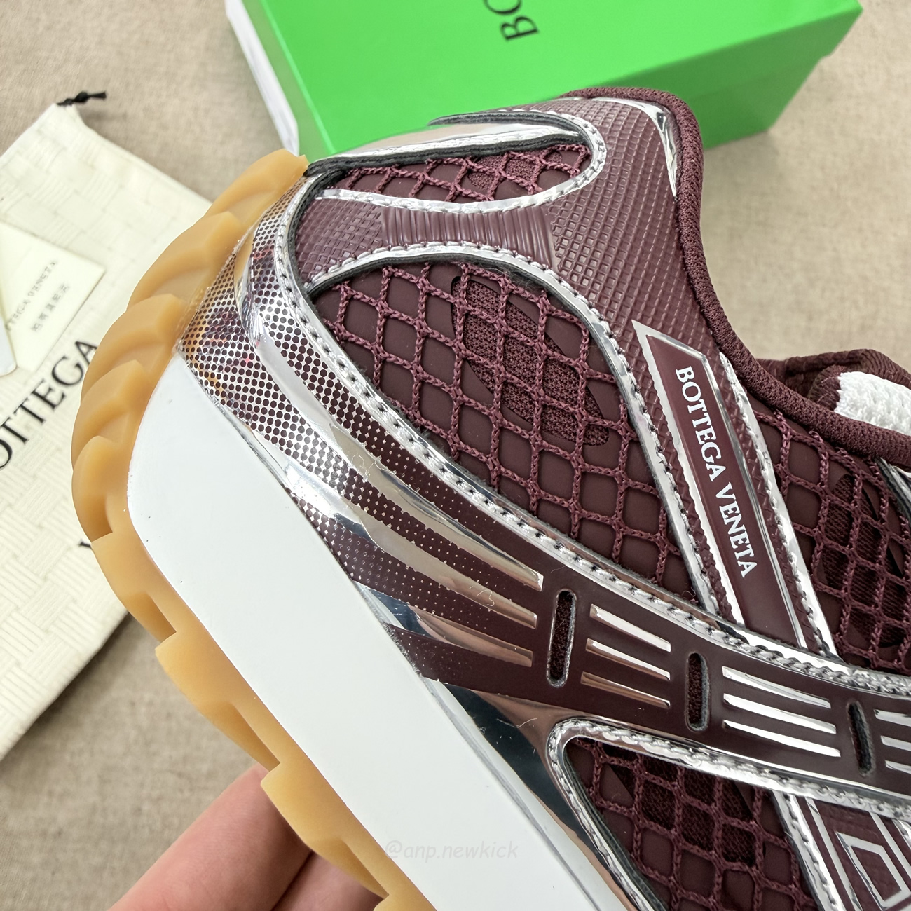 Bottega Veneta Orbit Barolo Silver Low Top Sneakers (10) - www.newkick.vip Bottega Veneta Orbit Barolo Silver Low Top Sneakers (10) - www.newkick.vip